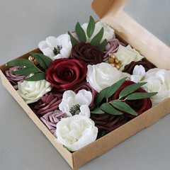 Flower Box Portable Flower Storage Gift Packaging Boxes With Clear Window