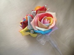 FLOWER GIRL MULTI COLOUR WAND WEDDING