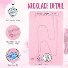 ADDWel Preserved Real Rainbow Rose with Sterling Silver Small, Roses