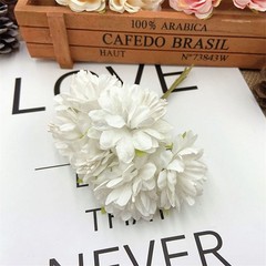 Silk Flower New Color Carnation Headdress Style Small Mori New DIY Material