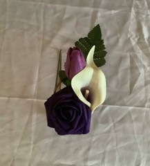 rose, calla lily and tulip corsage…you pick colors