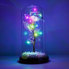 Eternal Rose Flower LED Enchanted Galaxy Rose LED Light Valentine’s Gift