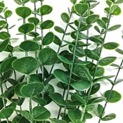 50PCS Artificial Eucalyptus Leaves Decor – Artificial Eucalyptus Stems