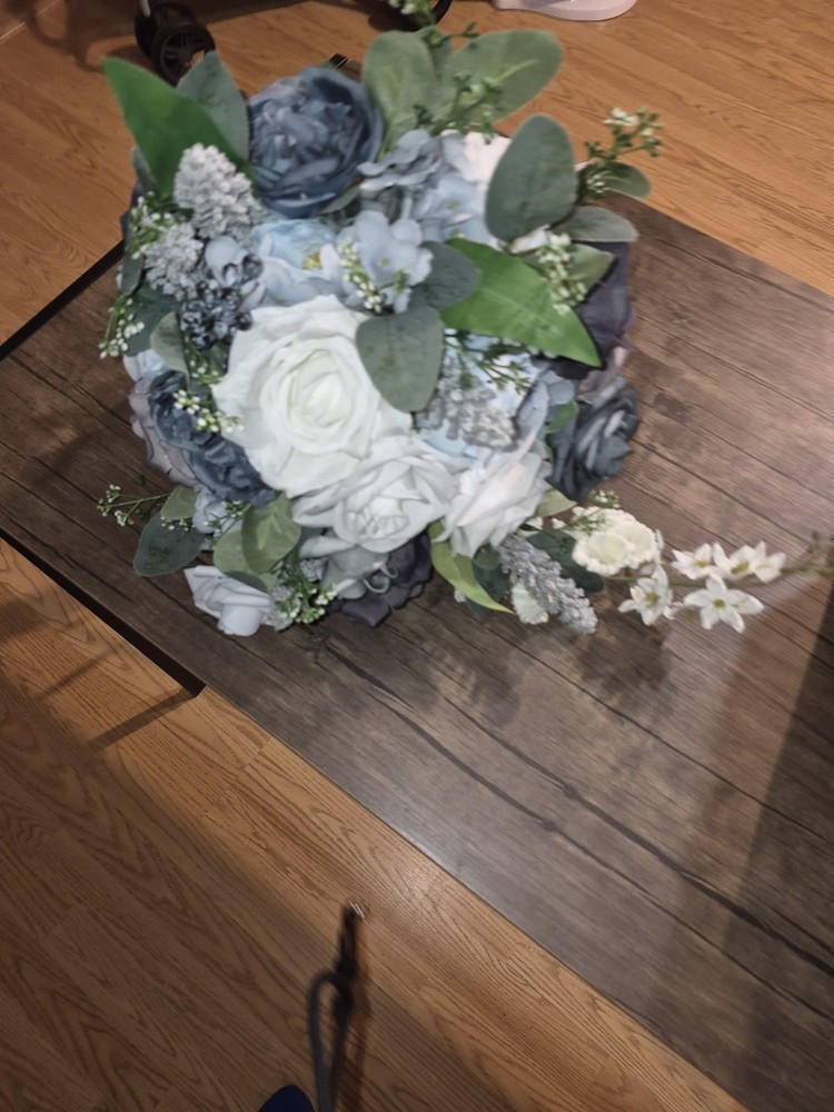 Wedding Bouquet For Bride Artificial Flowers