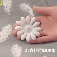 100 X Fabric Flower Petals Wedding Dress Bridal Veil Hair Decor Sewing Craft DIY