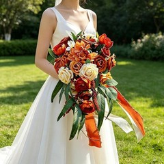 Bouquet Decorative Photo Props Romantic Floral Handheld Lifelike Supplies for