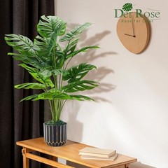 28” Fake Plants Tall Artificial Monstera Faux Plants Indoor for 28″Monstera 1