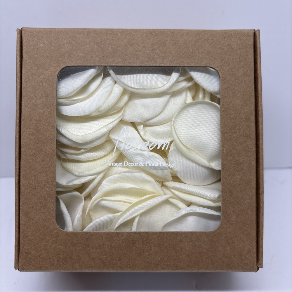 Floroom 300pcs Rose Petals Ivory – Great For Weddings!