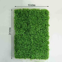 22 sq ft Green Artificial Mini Leaves UV Protected Wall Backdrop Panels Party