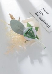 Wedding white or corsage Forest Style