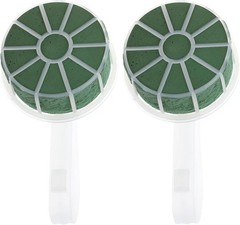 2pcs Wedding Bouquet Holder Flower Foam Holder Bridal Bouquet Handle Green