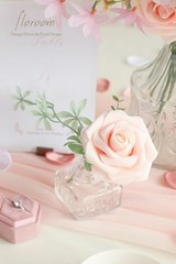 Cream Blush Artificial Flowers Fake Roses Peonies and Greenery Creamy Pink