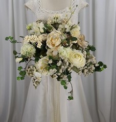 Wildflower Gatherer Garden Faux Flower Wedding Bouquet