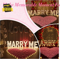 1000PCS Pink Rose Petals, Artificial Silk Flower Petals for Galentines Day Decor