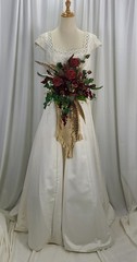 Steampunk and Style Faux Silk Bridal Bouquet