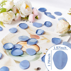 400PCS Light Blue Rose Petals Fake Slik Flower Petals for Wedding Artificial Flo