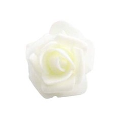 Artificial Fake Flowers Foam 7.5cm Rose Head For Wedding Decorations DIY Wreaths