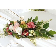 Wedding Arch Flowers Floral Garland Greenery for Spring Backdrop Wall Decor