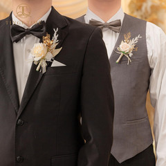Boutonniere for Men, Groom and Best Man Boutonniere for Wedding Ceremony Anniver