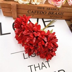 Silk Flower New Color Carnation Headdress Style Small Mori New DIY Material