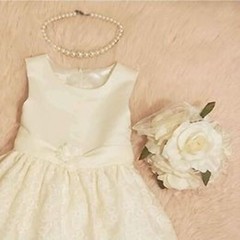 Cream Rose Kissing Pomander Ball