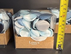 Ling’s Moment Artificial Rose Petals Vintage Wedding Decoration Blue Open Box 3