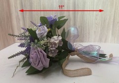 Wedding Shades Of Purple Bridesmaids Groomsmen Flowers Girl Flowers Bouquets Bx6
