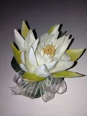 Cute little lotus wrist corsage