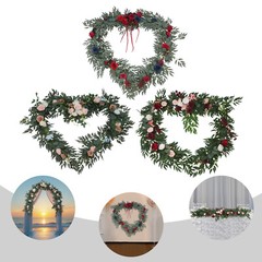 3-Style Artificial Floral Garland, for Wedding Decoration, Artificial Flower