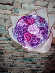 silk ribbon roses made to order