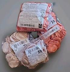 1,080 Pcs Artificial Rose Petals Fake Flower Burnt Orange/Champagne