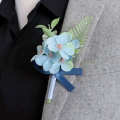 Nature Greenery Corsage Daily Wear Flower Pin Stylish Artificial Plant Lapel