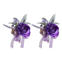 Elegant Faux Floral Arrangements Bride Bridesmaid Ceremony Accessories Optional