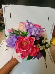 Flower Pen Bouquet 13 Pens Vase And Rocks Included