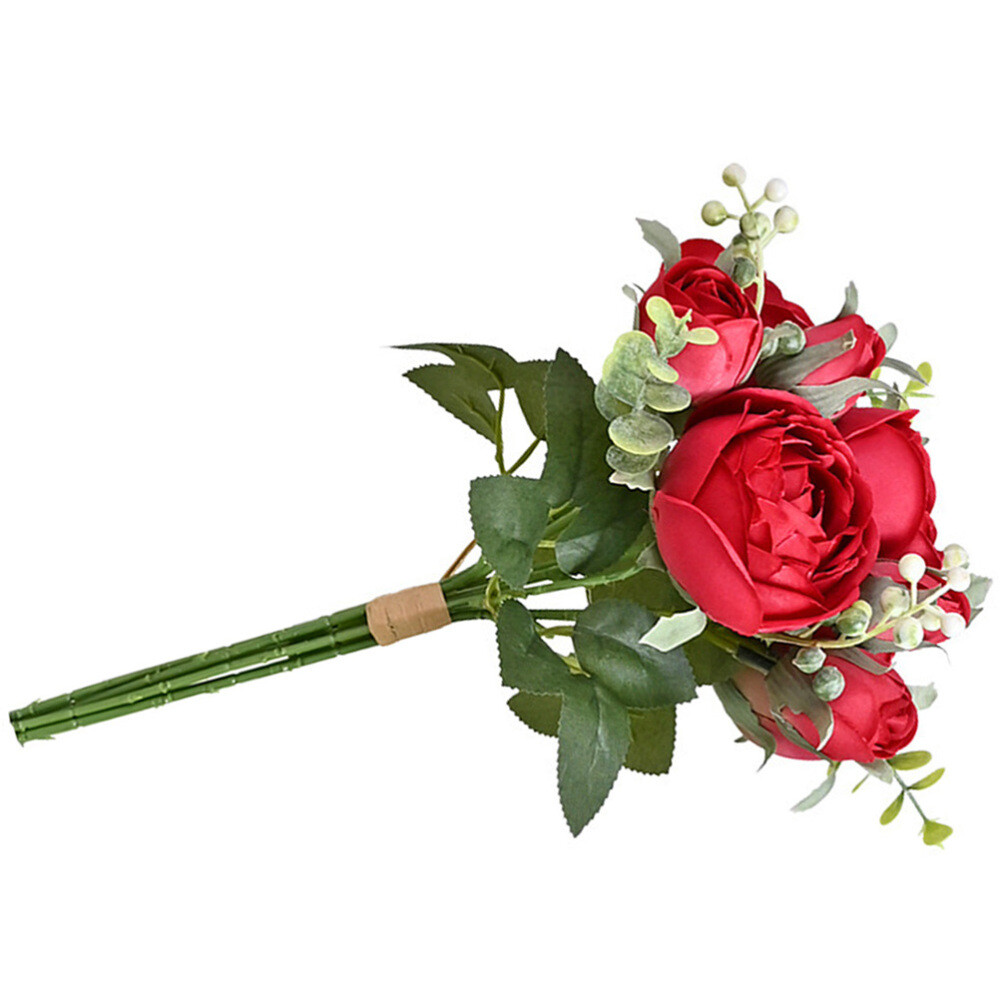 1PC Wedding Bouquet Decor Simulation Bouquet Bride Holding Flower Wedding Prop