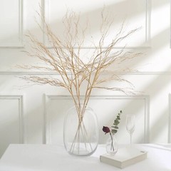 4 Metallic Gold 39″ Long STEM Artificial Twigs Bendable Willow Sprays Events