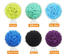 Black Rose Flower Ball Wedding decoratin Ball Kissing Ball 11-12 Inches