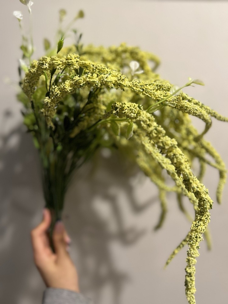 Yellow Amaranthus Caudatus – Floral Arrangement
