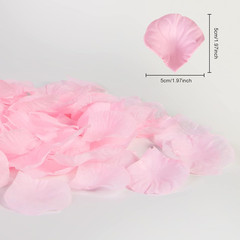 3200 Pcs Artificial Rose Petals for Romantic Night, Fake Rose Flower Petals for