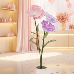 Large Flowers Artificial Flower Decoration – Wedding Giant Flowers Elegant Decor
