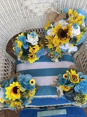 wedding flower bouquets bridal decorations sunflowers or your choice