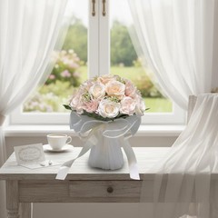 Artificial Bridal Flower Arrangement Ready to Use Wedding Flower Arrangement