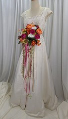Bright and Beautiful Garden Boho Silk Wedding Bouquet