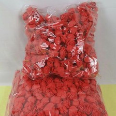 500pcs 3.5cm Colorful Foam Rose Head Artificial Flower – DIY Roses Wedding Decor
