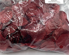 Oriental Trading Burgundy Fabric Rose Petals 200 Pieces per bag two bags