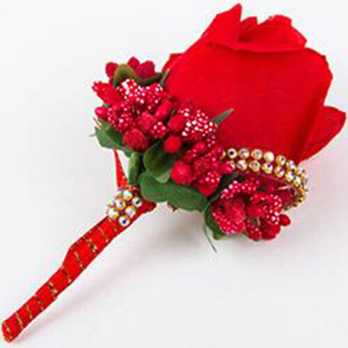 Corsage Flower Wrist Band/ Hair Clip Pin/ Rose Wedding Supplies