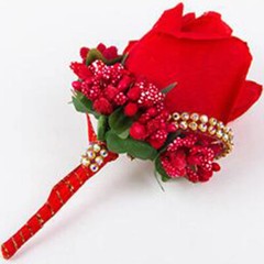 Corsage Flower Wrist Band/ Hair Clip Pin/ Rose Wedding Supplies