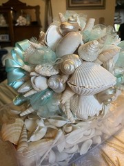 Natural Seashell Wedding Bouquet, Forever Keepsake, Beautiful One Of A Kind