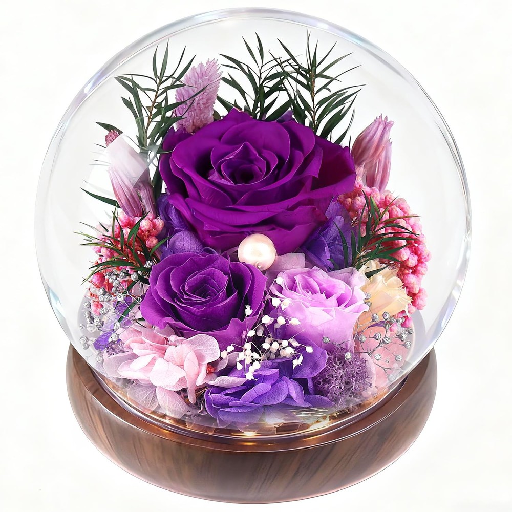 Preserved Flowers for Delivery – Roses Forever Purple
