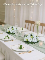 Flowers for Wedding Centerpieces: Pcs Artificial Roses Flower Balls 10 White